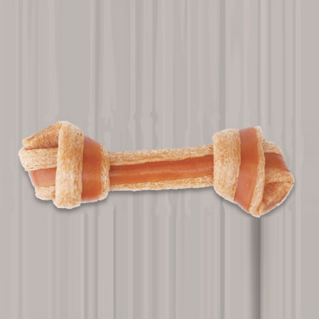 Puffed Large Knotted Bones