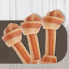Puffed Large Knotted Bones
